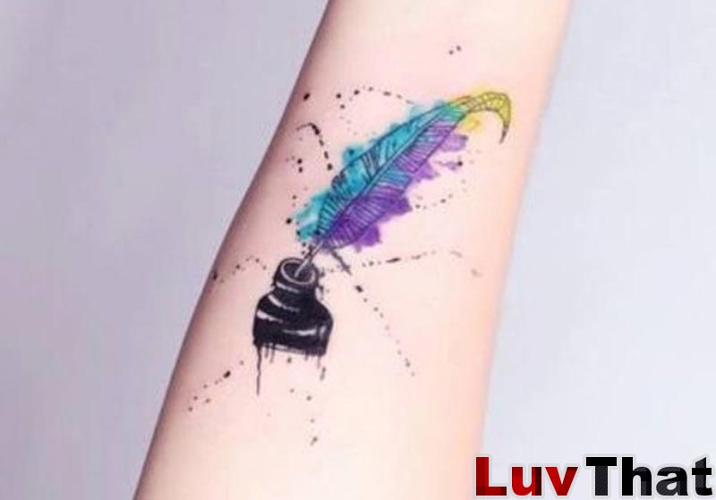25 Amazing Watercolor Tattoos – LuvThat
